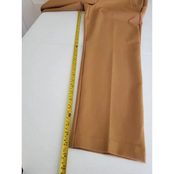 Chico's 2.5 So Slimming 360 Juliet Slim Leg Pants Camel Tan US 14 NWT Ponte - Picture 6 of 10